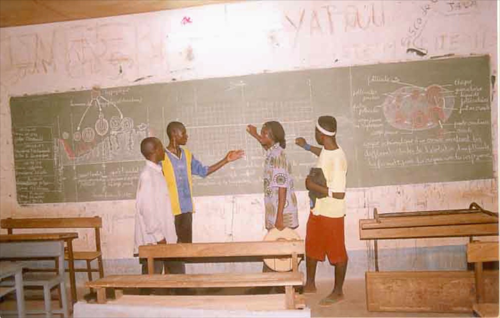 High school students in Garango.