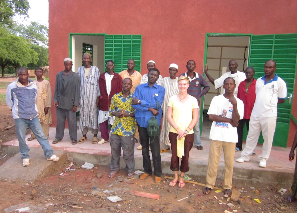 Project leaders at the opening ceremony.