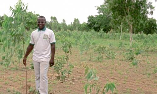 Rene Christophe, Ashoka fellow, and pepiniere project leader.