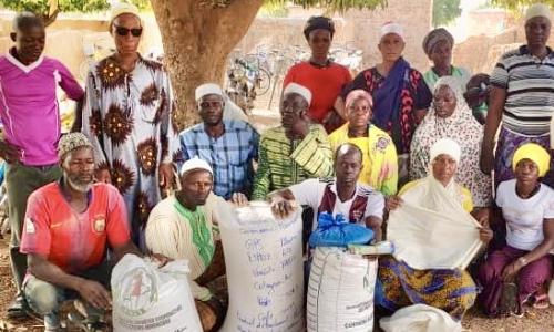 2024 fund recipient, AIVDPL, distribute improved seeds for planting season