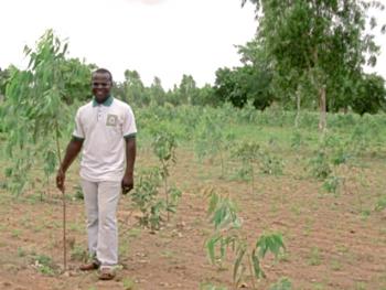 Rene Christophe, Ashoka fellow, and pepiniere project leader.