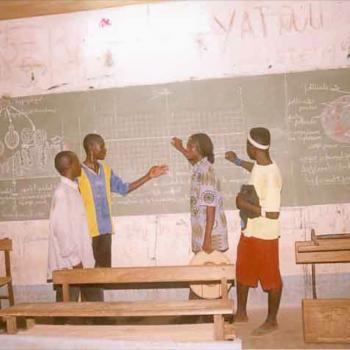 High school students in Garango.