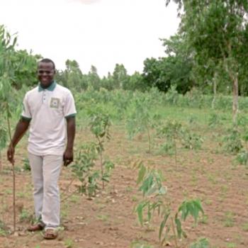 Rene Christophe, Ashoka fellow, and pepiniere project leader.