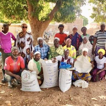 2024 fund recipient, AIVDPL, distribute improved seeds for planting season
